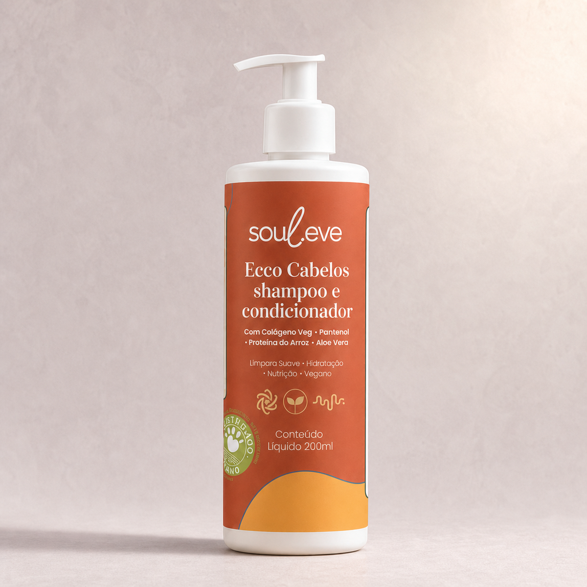 Ecco Cabelos - Shampoo + Condicionador 2 em 1